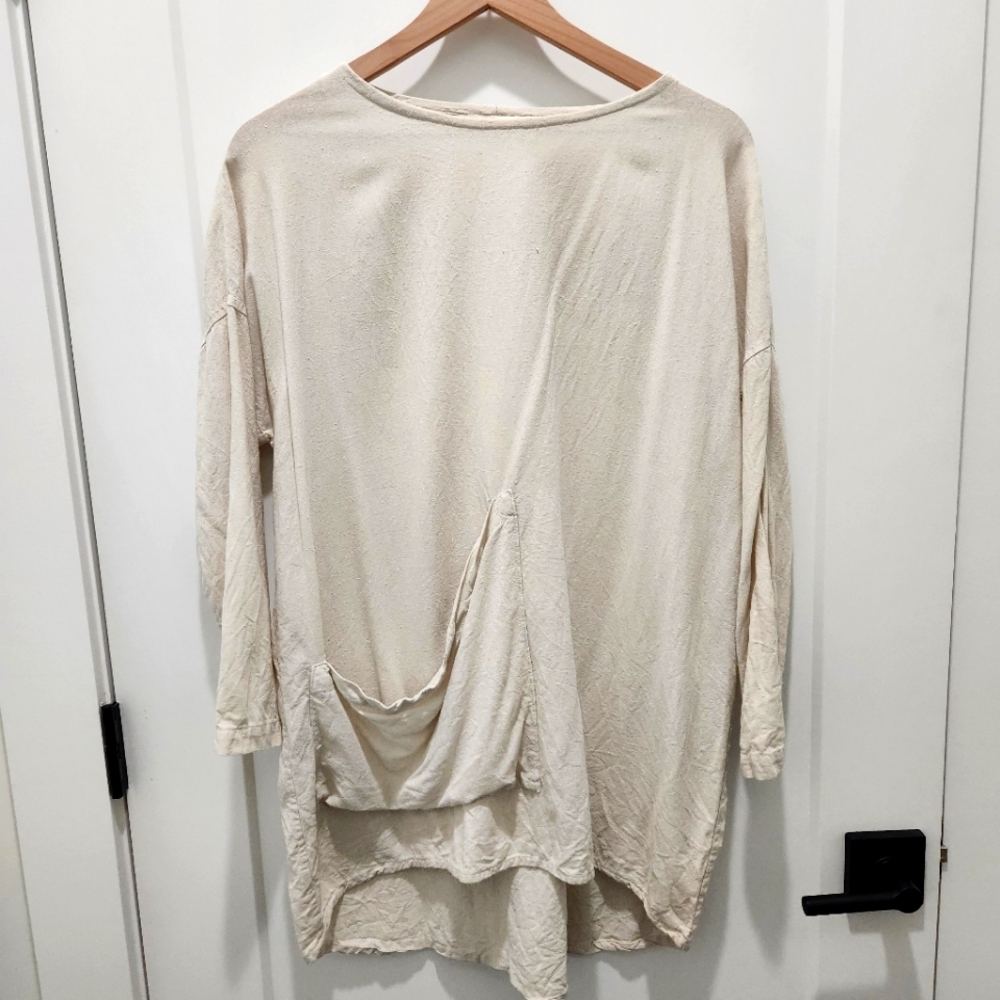 Elizabeth Suzann raw silk Harper tunic